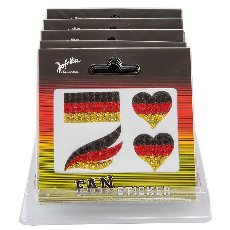 Fan Sticker Classic, 25 Stk., Display