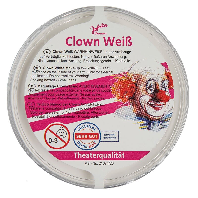 Clown Weiß