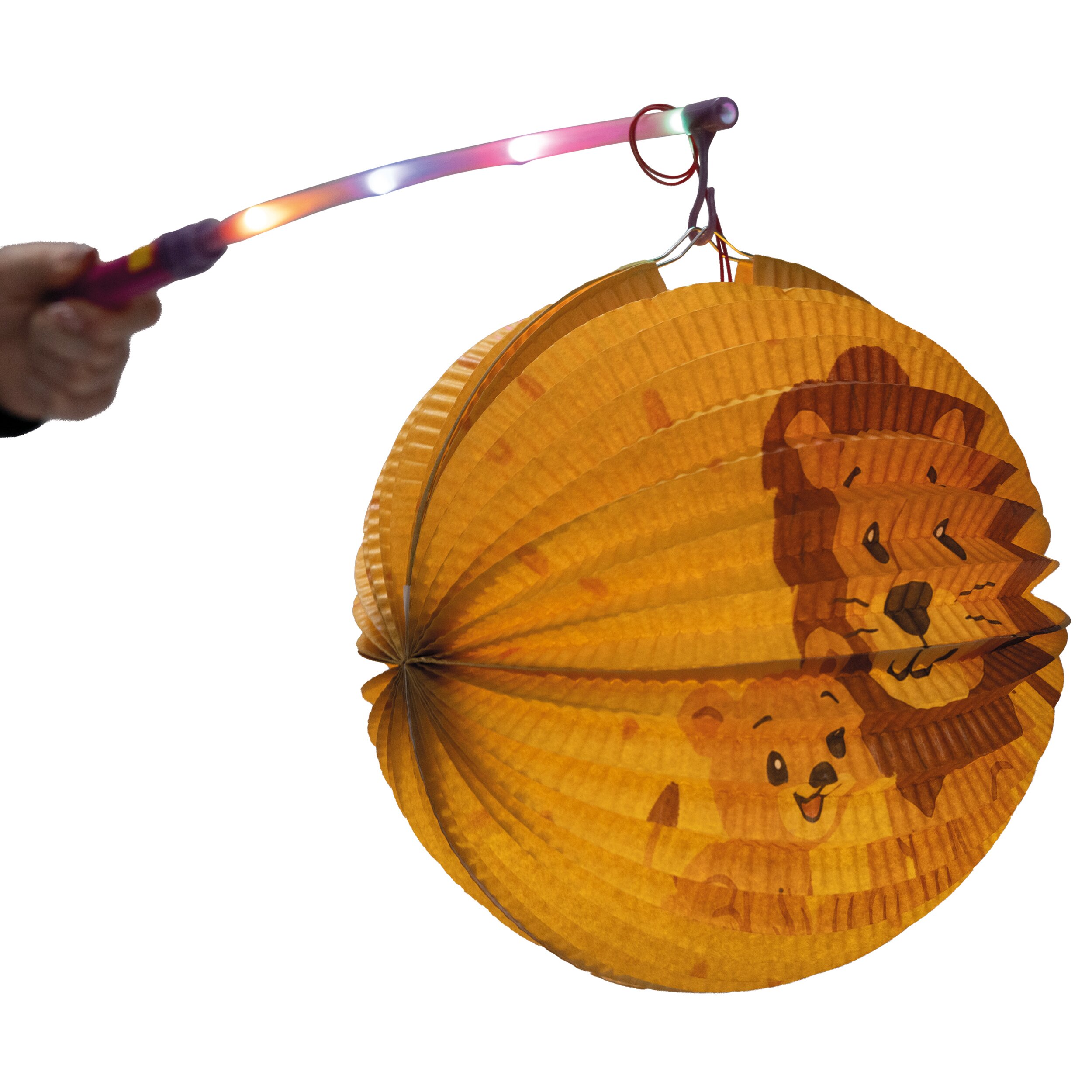 Löwe Laterne, rund ⌀ 25cm