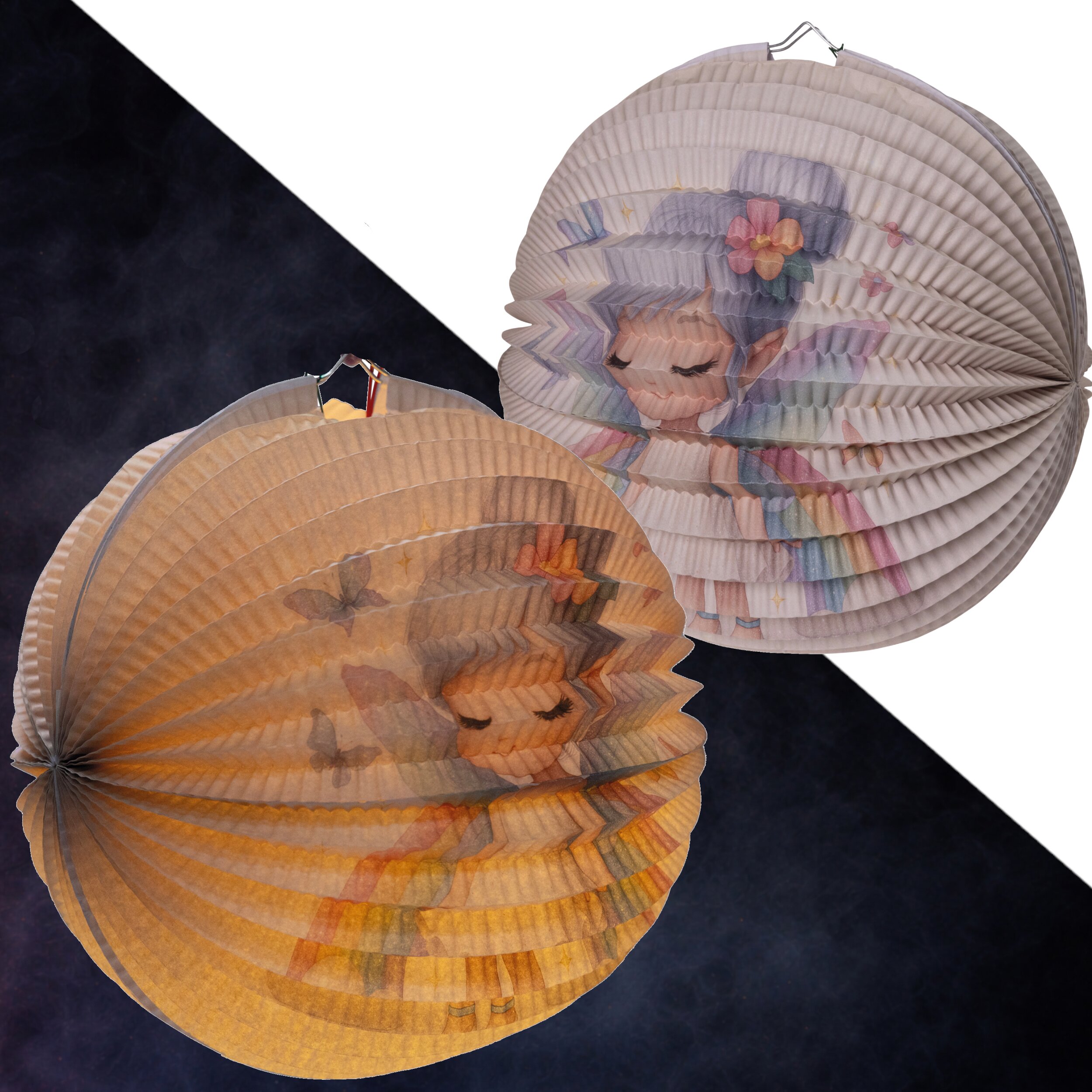 Fee Laterne, rund ⌀ 25cm