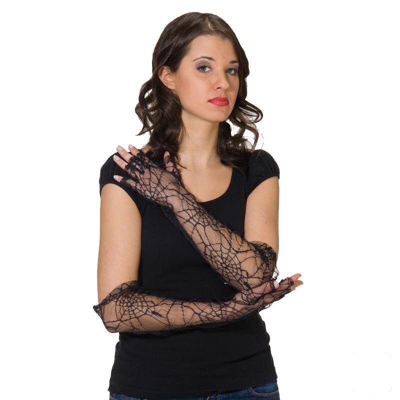 Fingerlose Handschuhe Spider