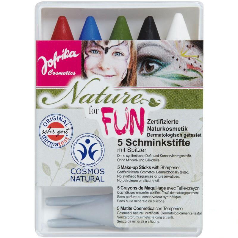 5 Schminkstifte "Nature for Fun"