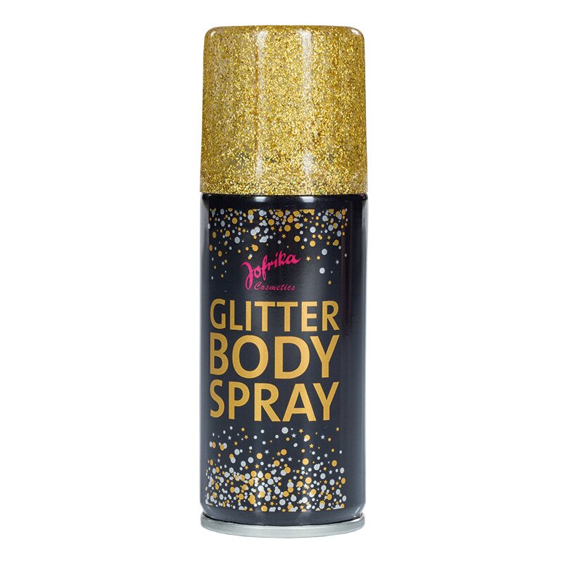 Glitter Bodyspray 100ml, gold