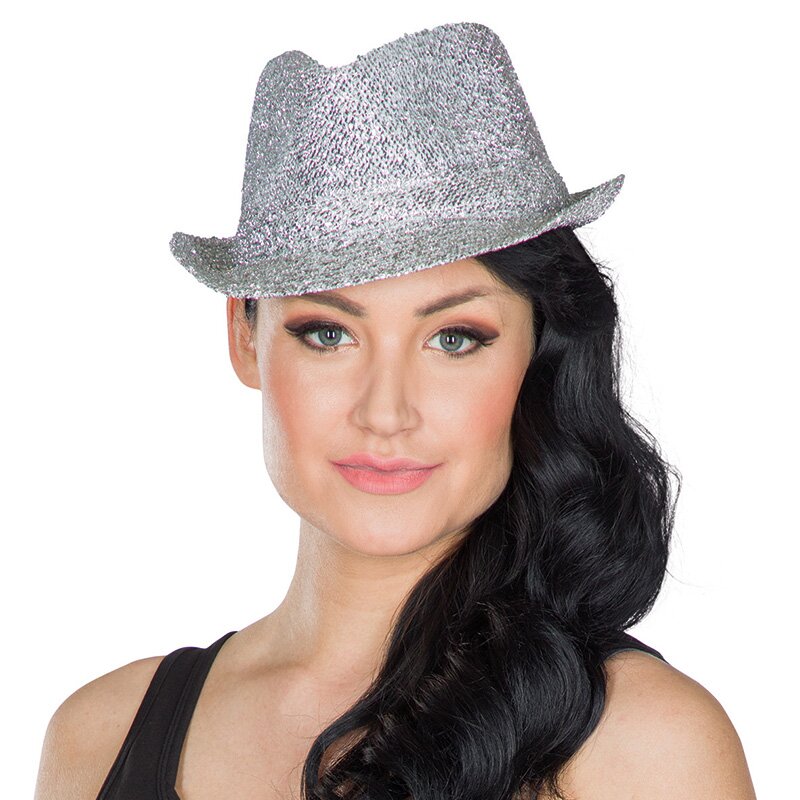 Fancy Fedora silber