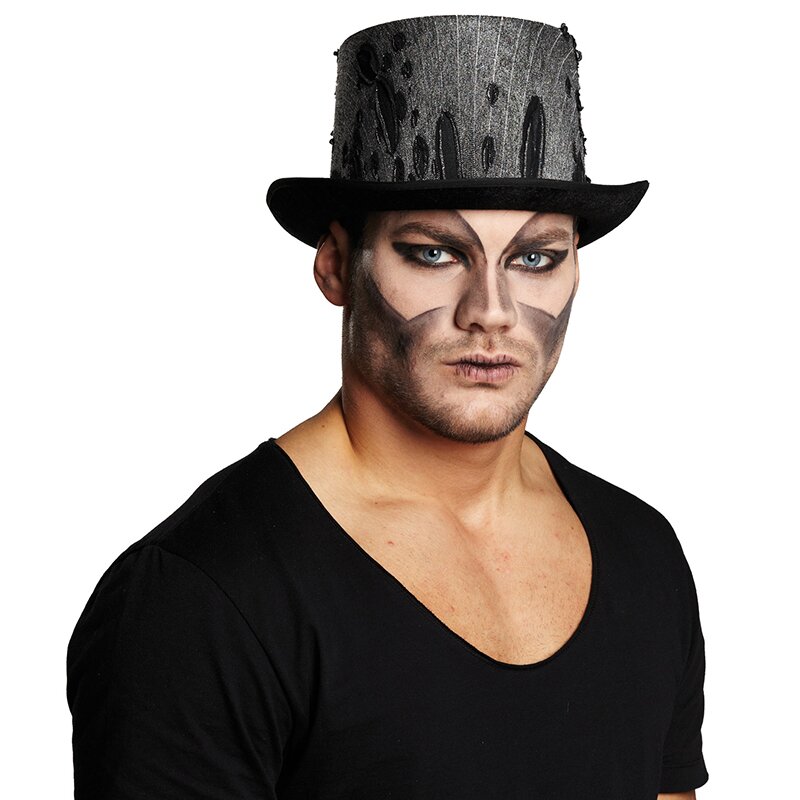 Top hat Halloween, approx. 12 cm high