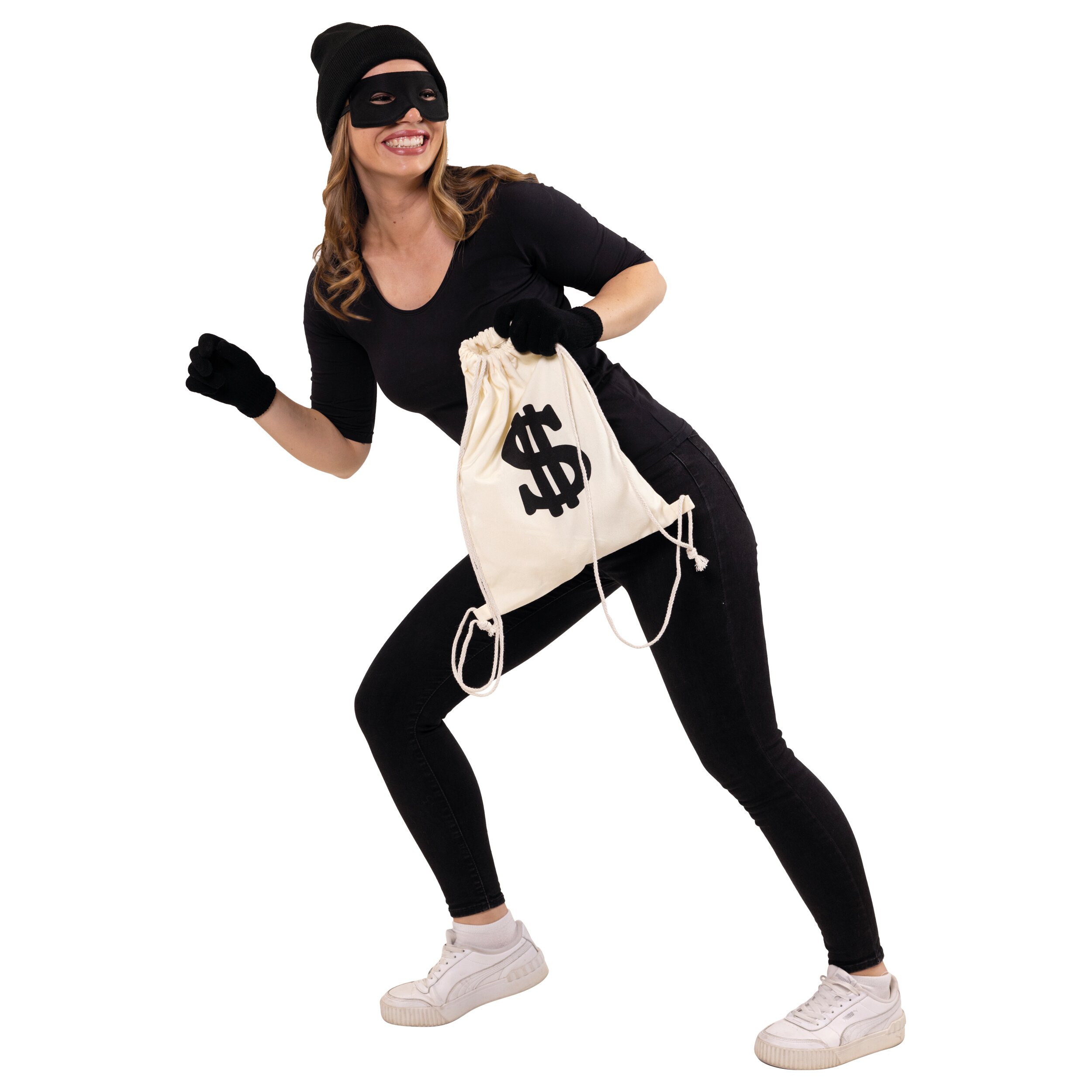 Bankräuber-Set 4tlg., hochwertige Ausführung