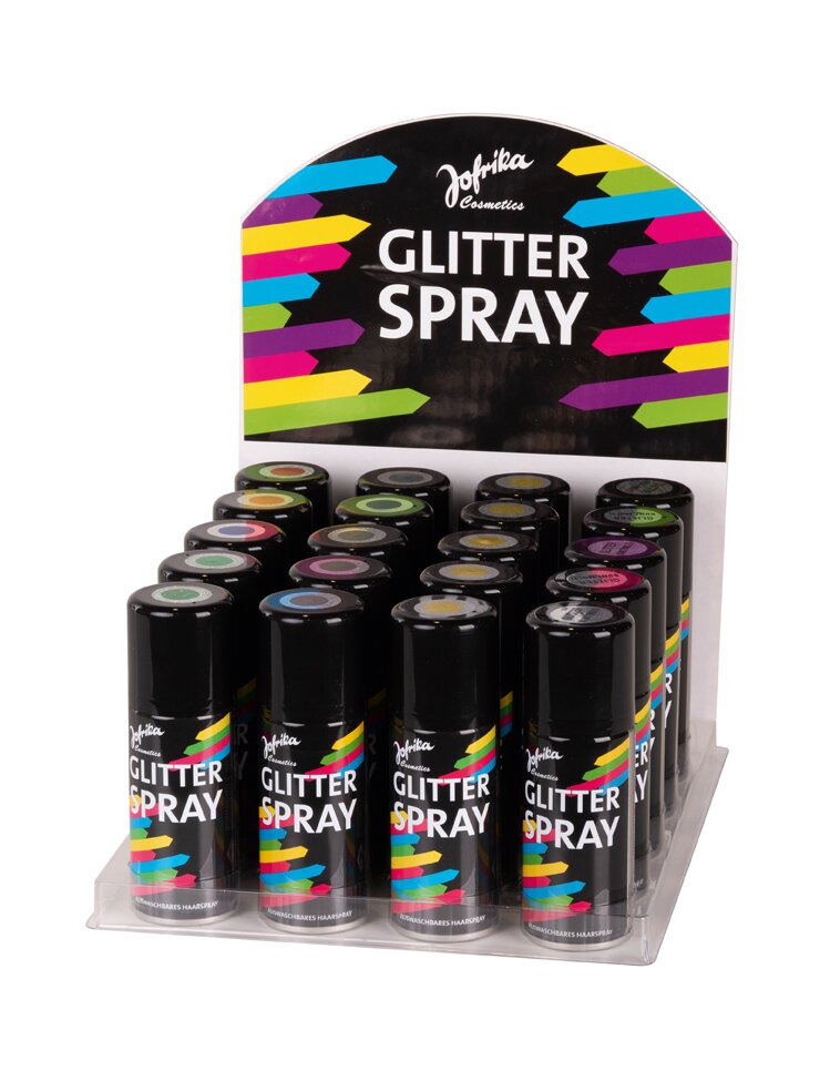 Glitter Spray 20 pcs., Display