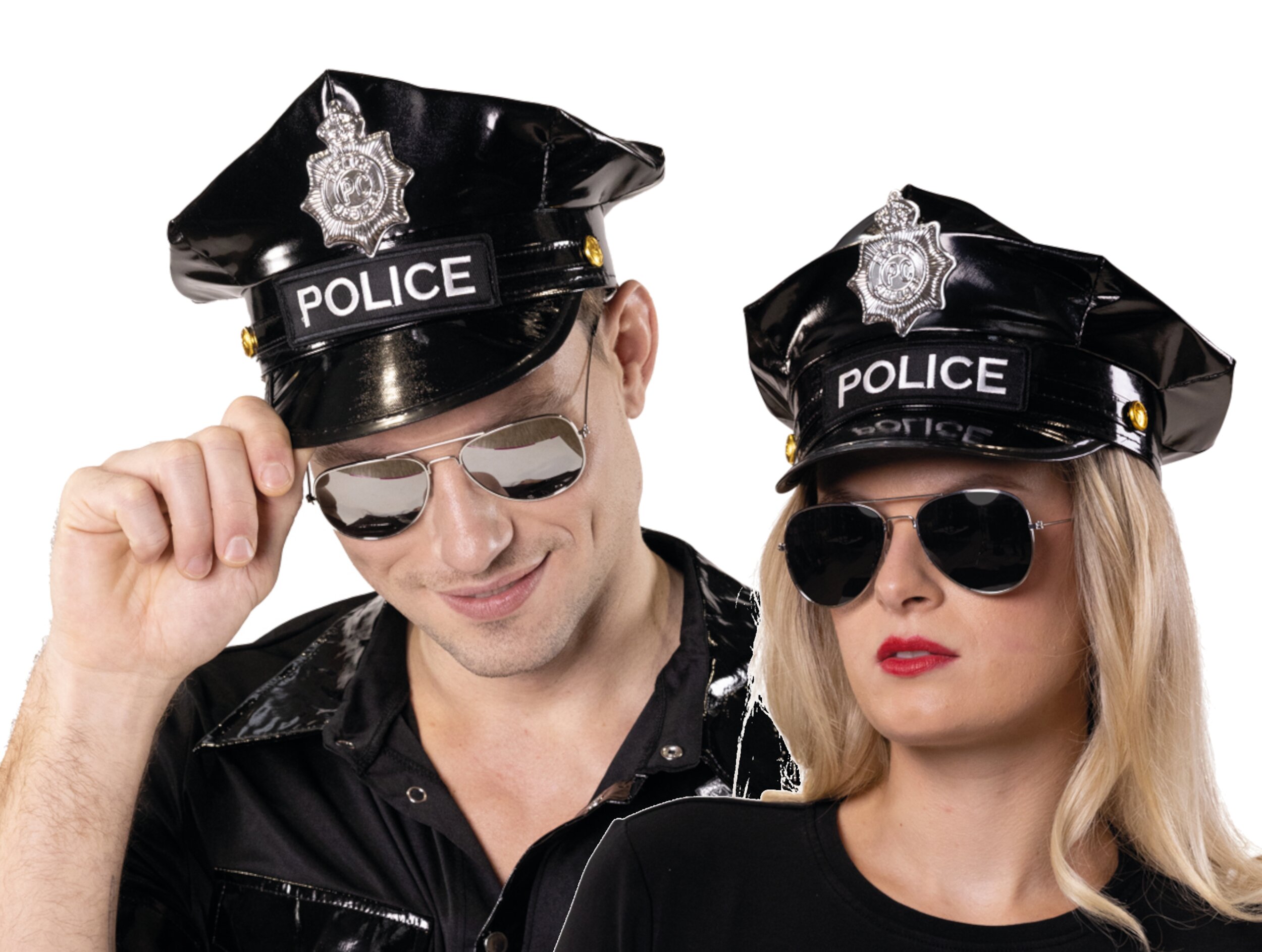 Sexy Police Cap Lackoptik