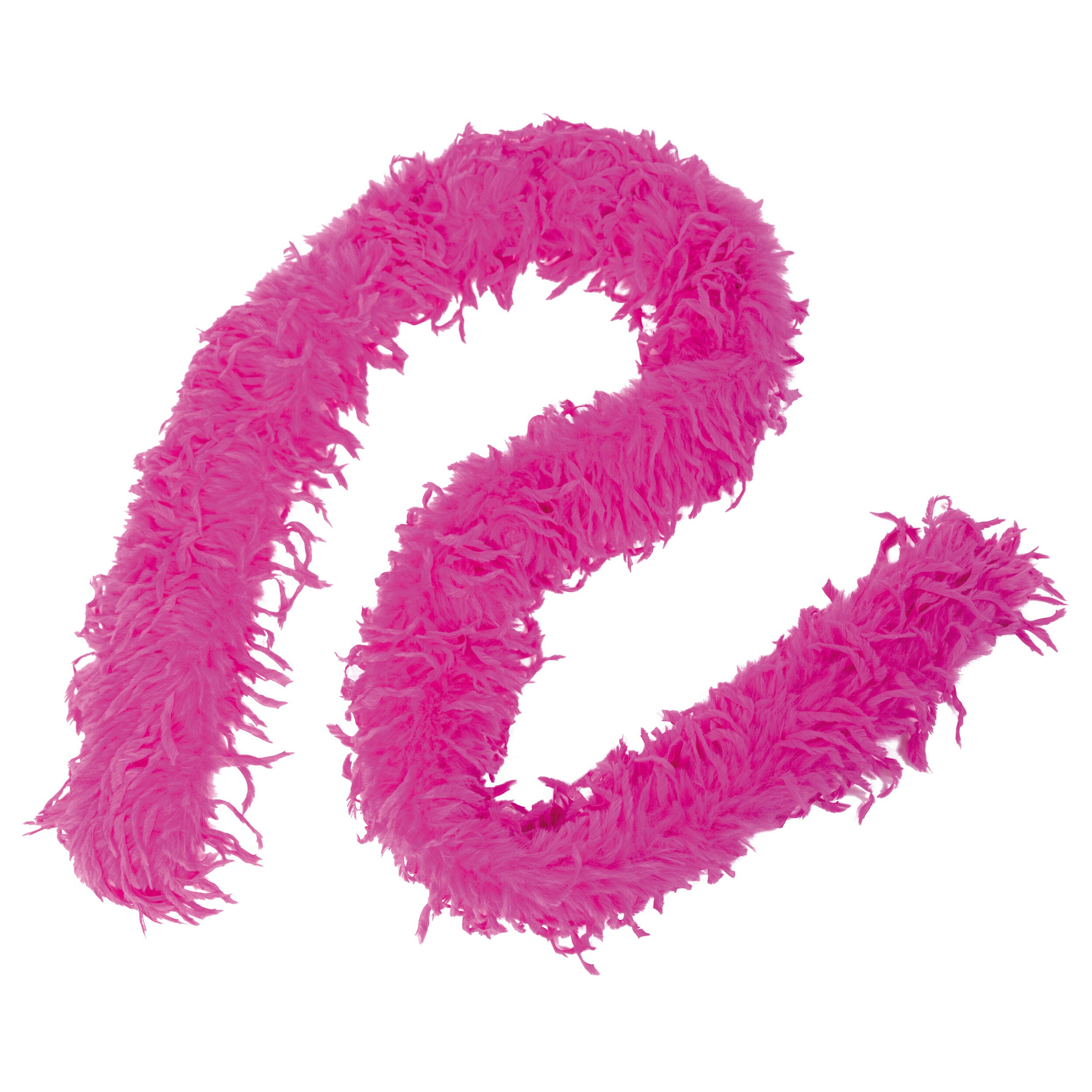 Boa aus Federimitat pink