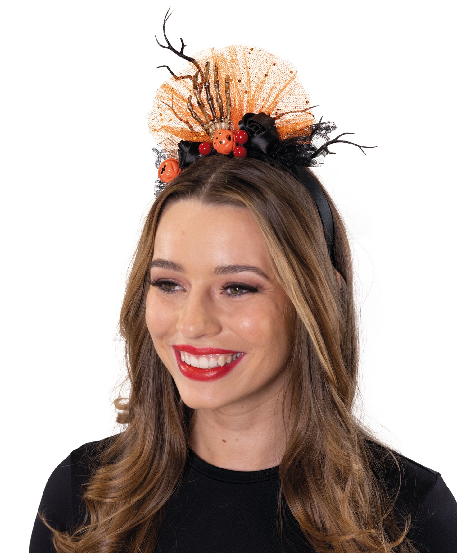 Skeletthand Haarreif