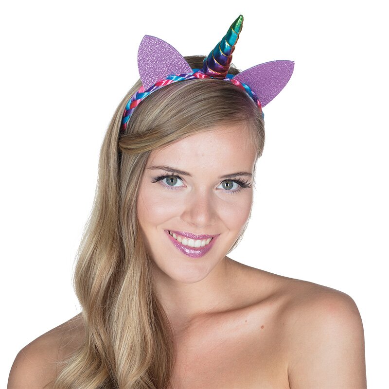 Einhorn Metallic Haarreif