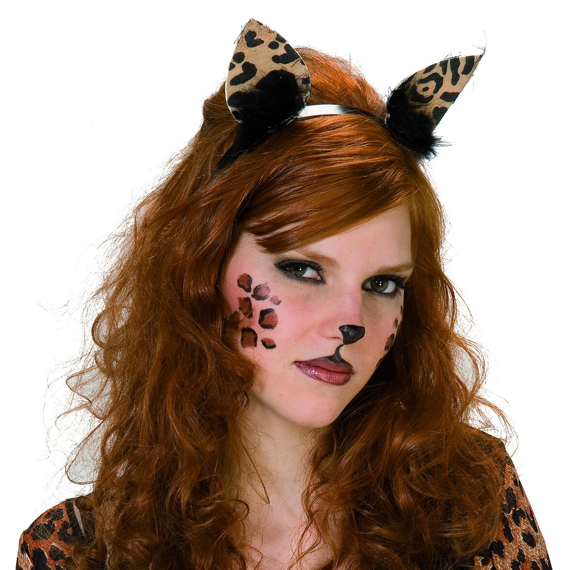 Tiger cat headband