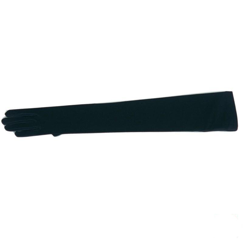 Spandexhandschuhe 47cm schwarz