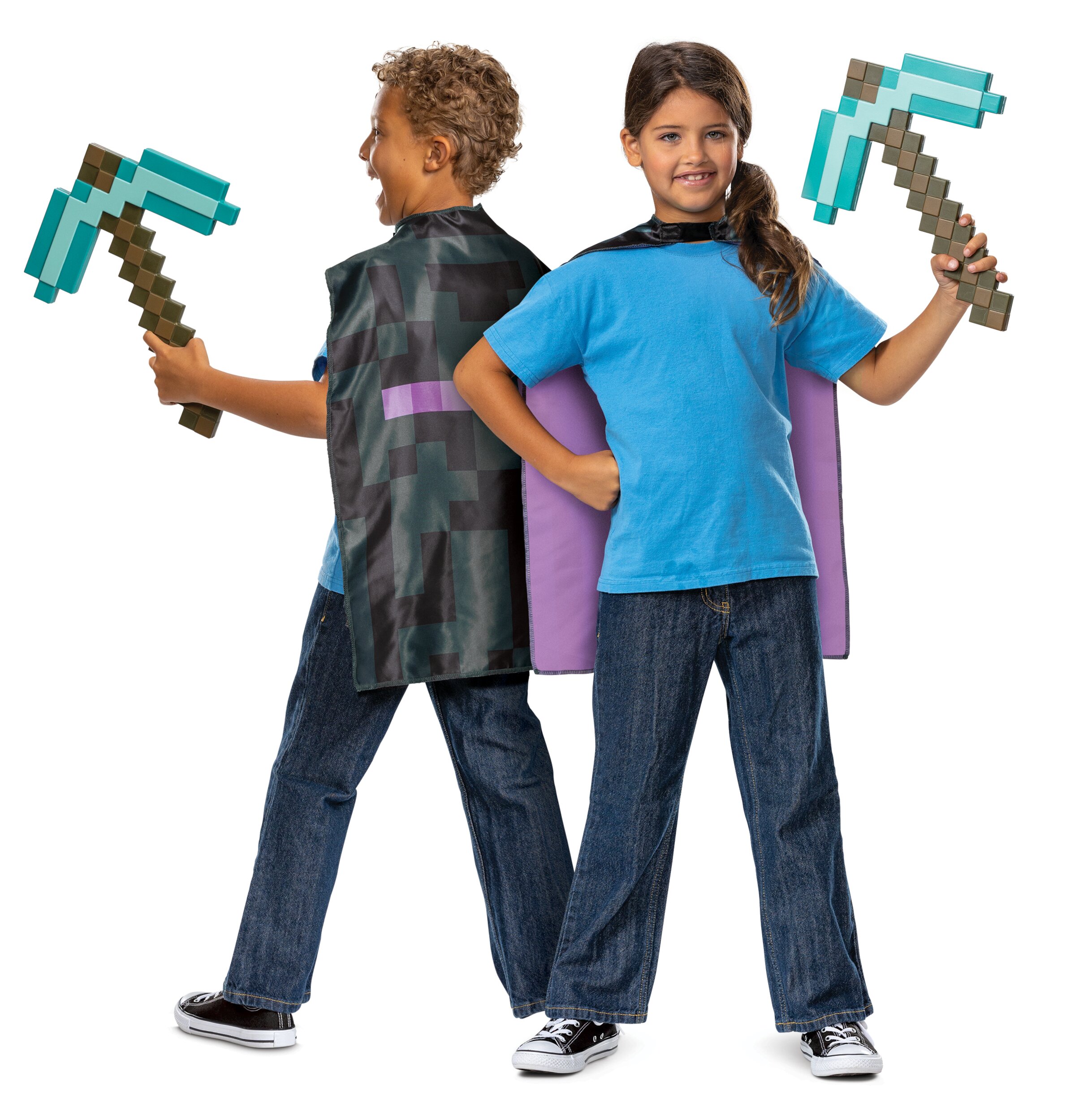 MINECRAFT PICKAXE & CAPE SET