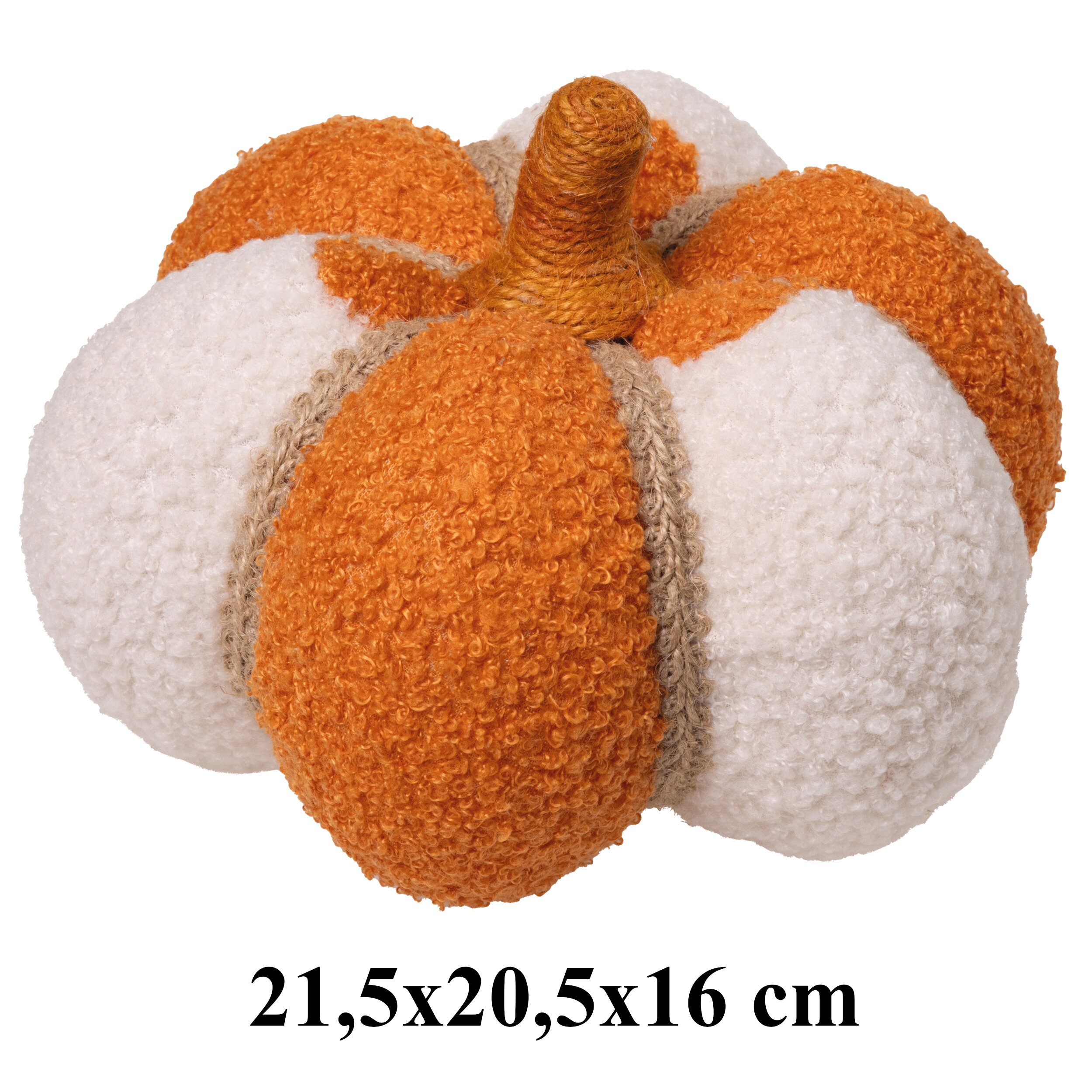 Boucle Kürbis groß, orange