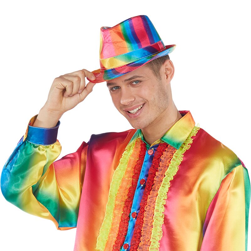 Rainbow Fedora