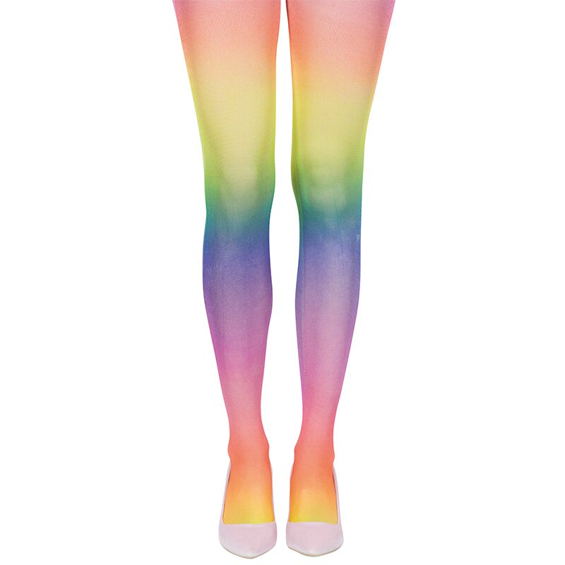 Regenbogen Strumpfhose