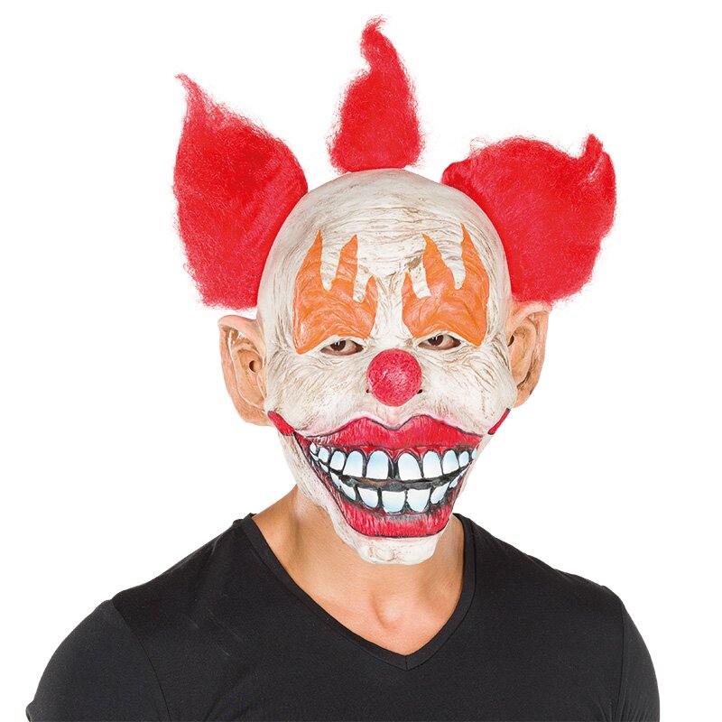 Horror-Maske Clown Latex