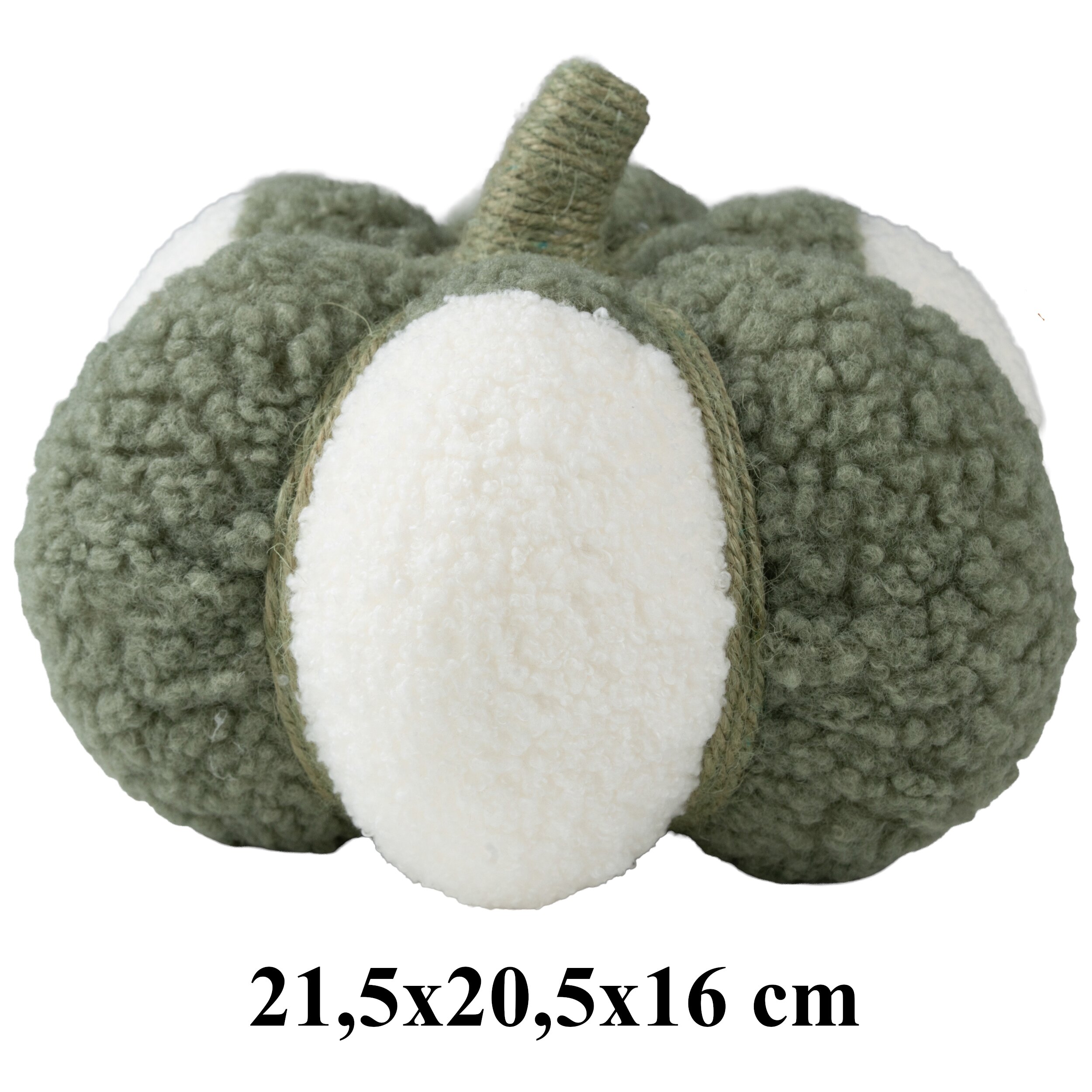 Boucle Kürbis groß, grün 