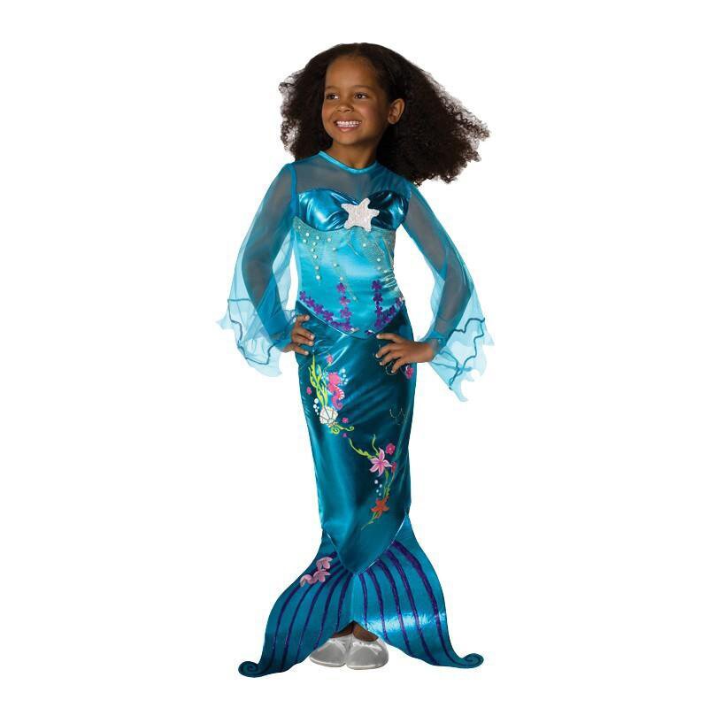 Blue magical mermaid