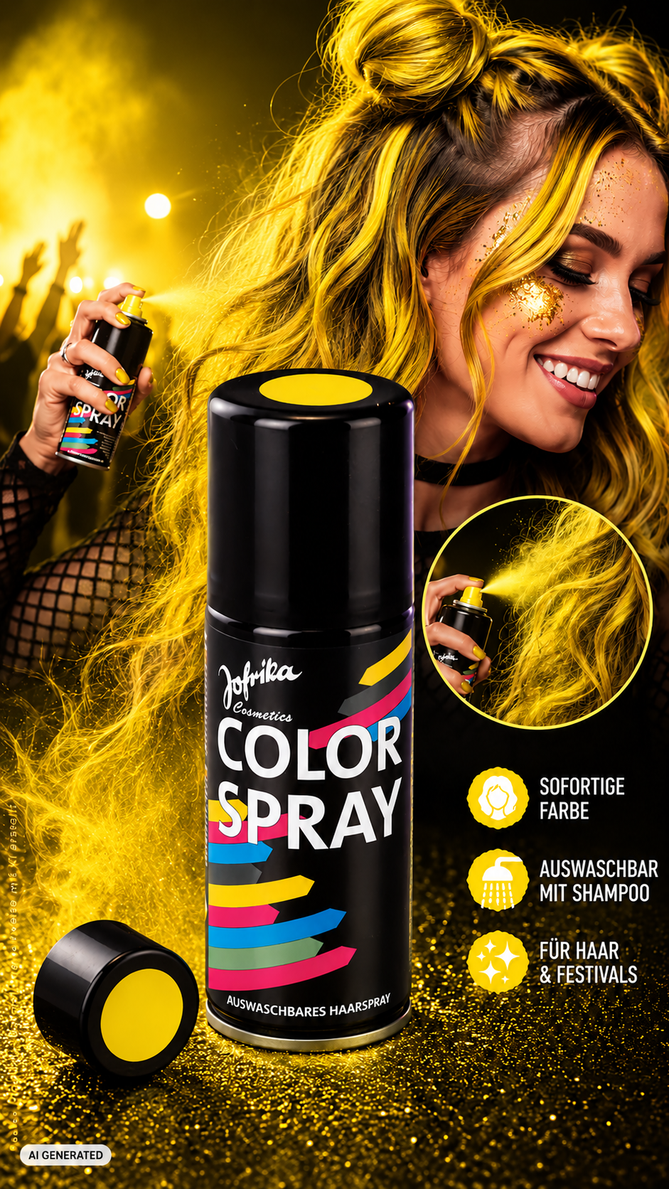 Color Spray yellow