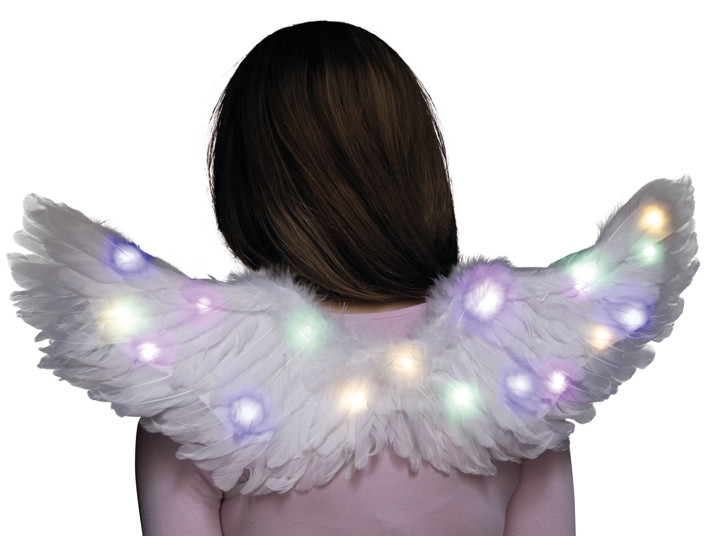 Flügel mit LED weiß inkl. Batterien