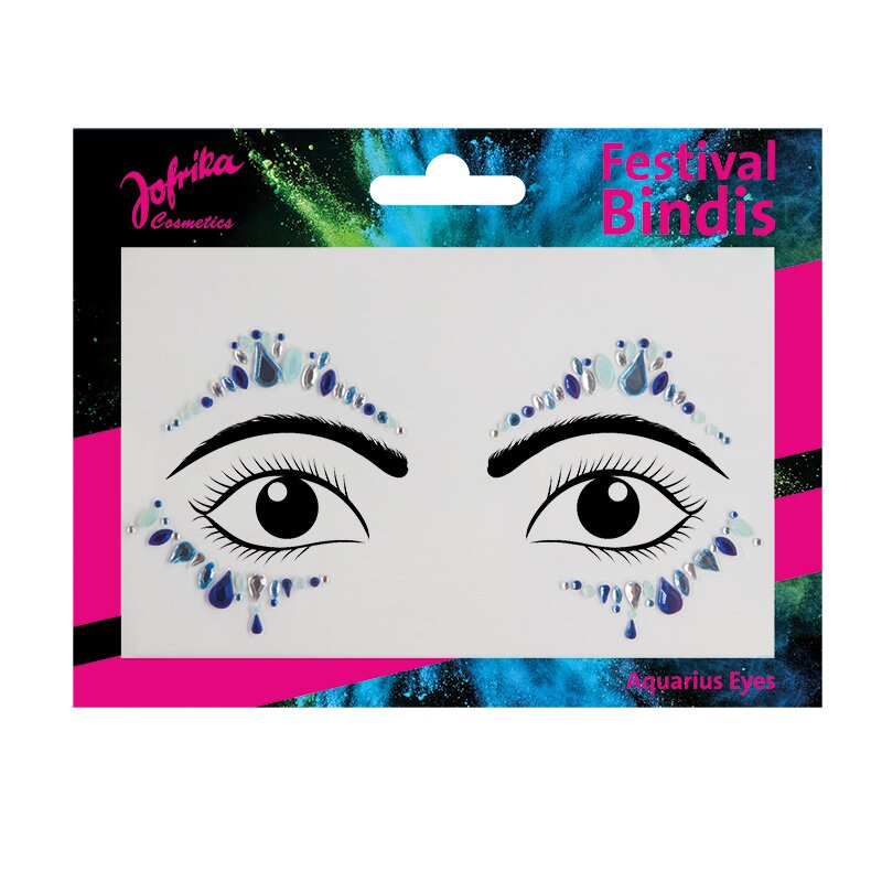 Festival Bindi: Aquarius Eyes