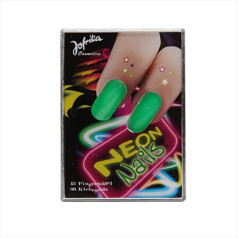 Neon Fingernägel grün 