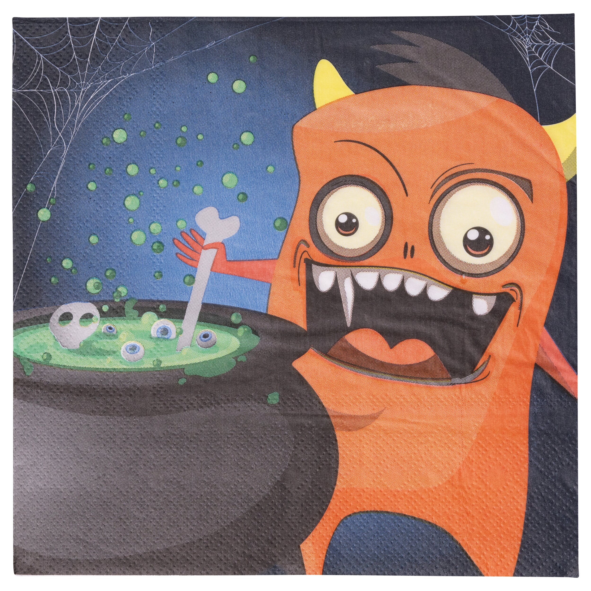 Papierservietten Monster 20tlg.,2-lagig,33x33 cm