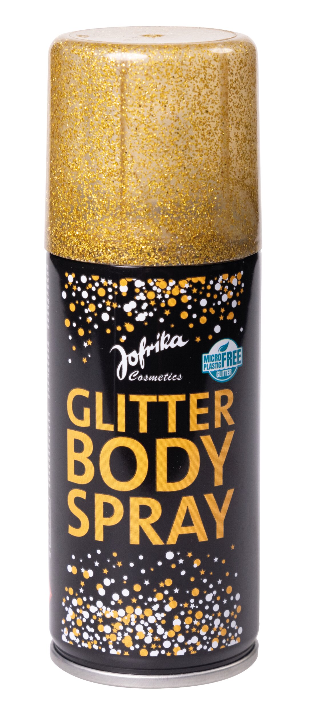 Glitter Bodyspray Microplastic free gold