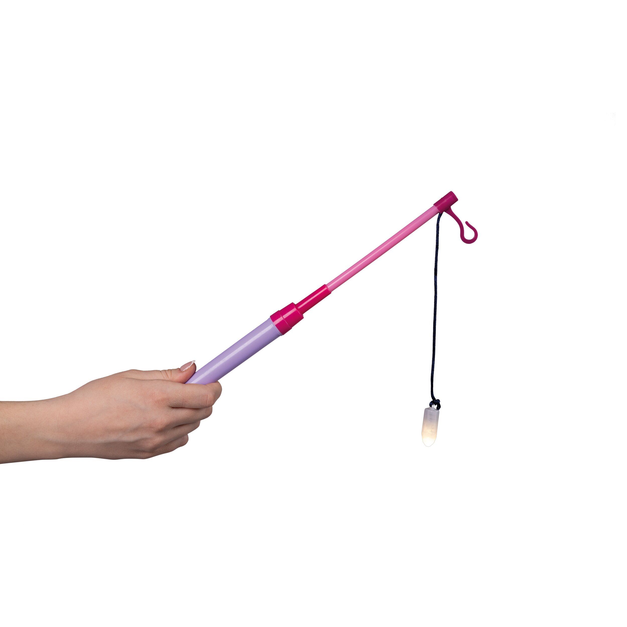 Laternenstab violett/pink/rose, LED, 30cm  