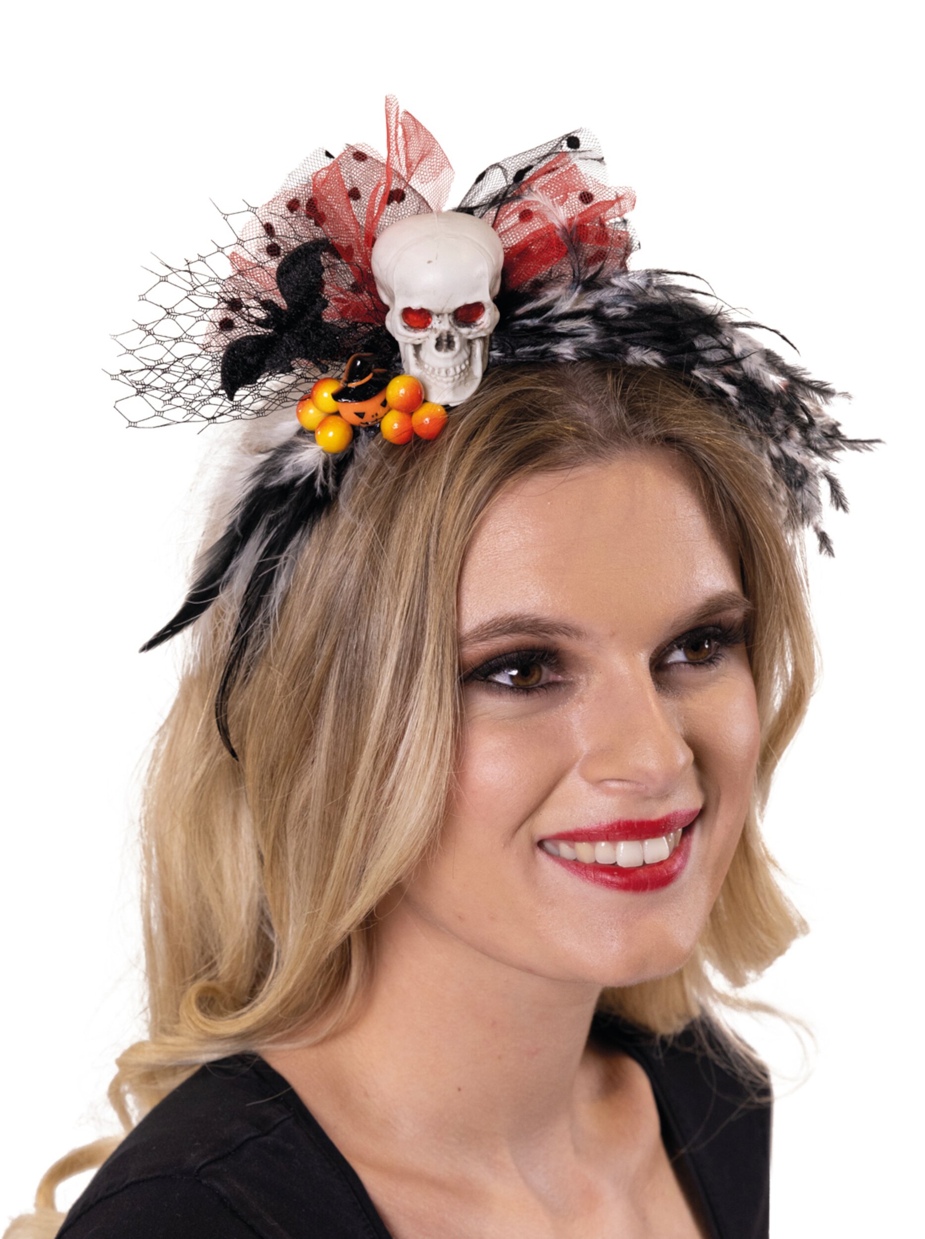 Totenkopf Haarreif
