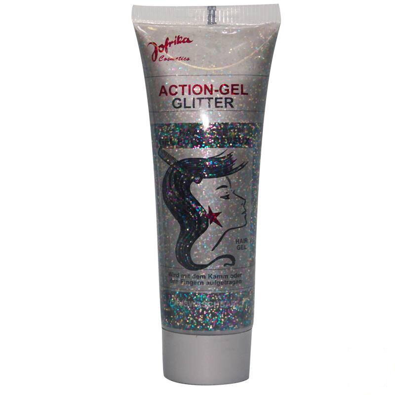 Action-Gel Glitter bunt