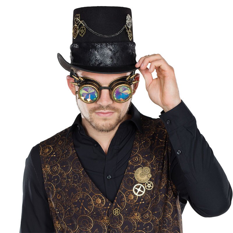 Brille Steampunk Hologramm