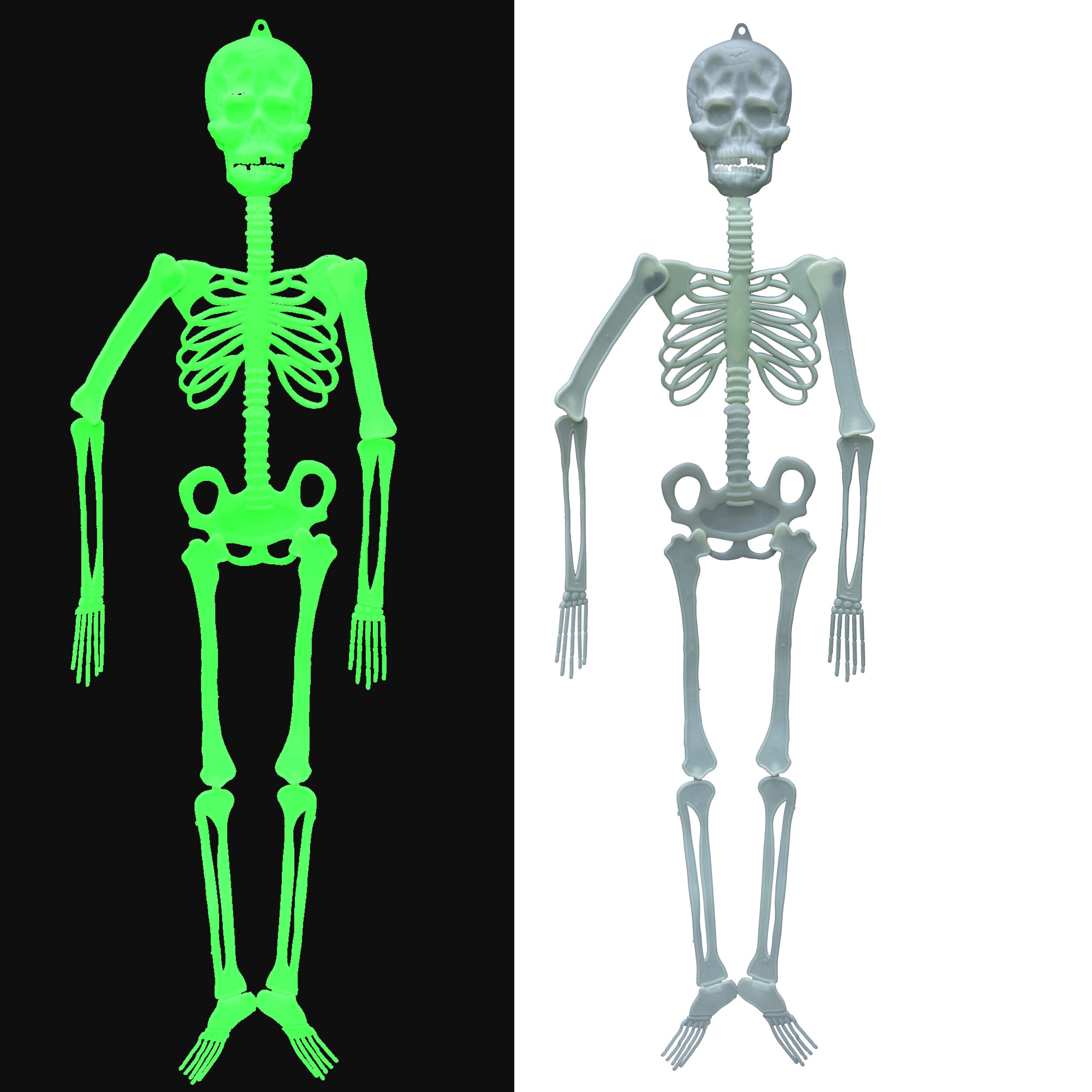 Skelett 150cm nachtleuchtend