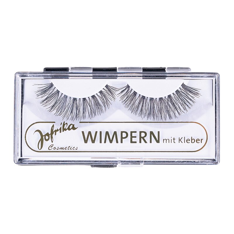 Wimpern in Echthaaroptik Fun