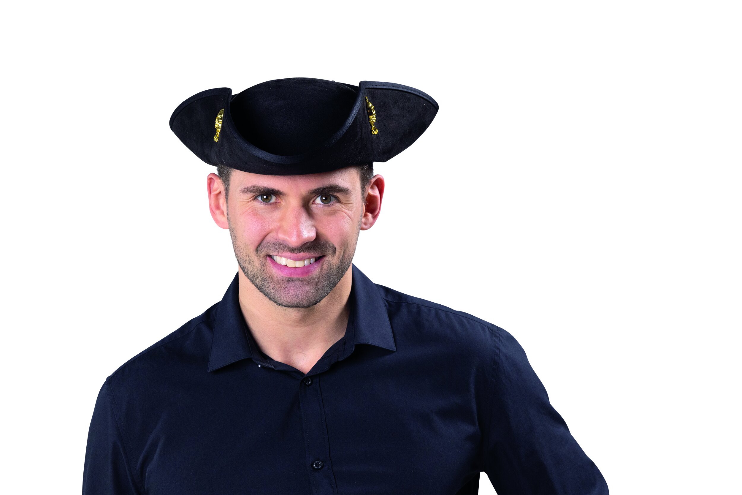 Edelpirat Lederoptik schwarz