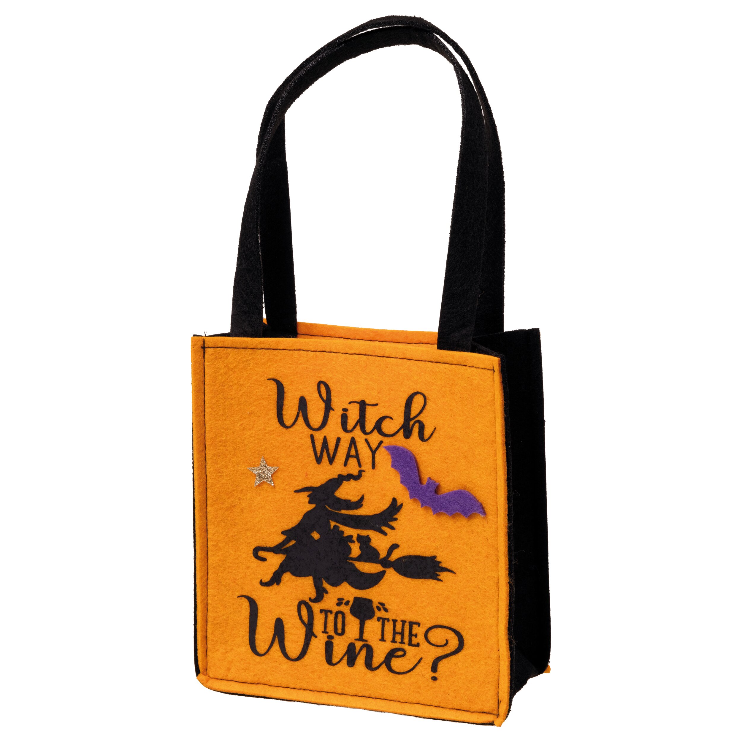 Halloween Deko Tasche Hexe
