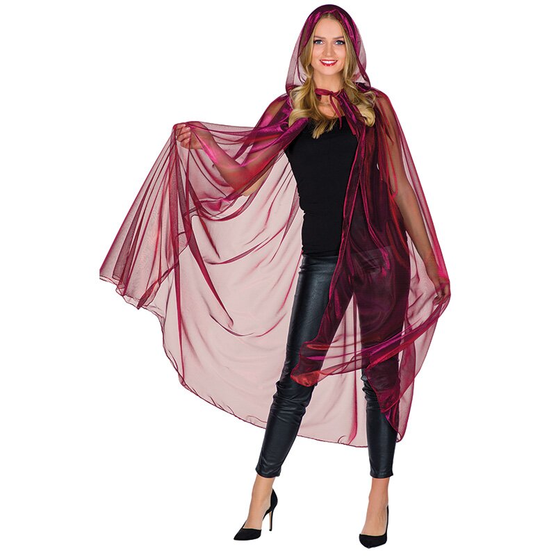 Glamour cape, red