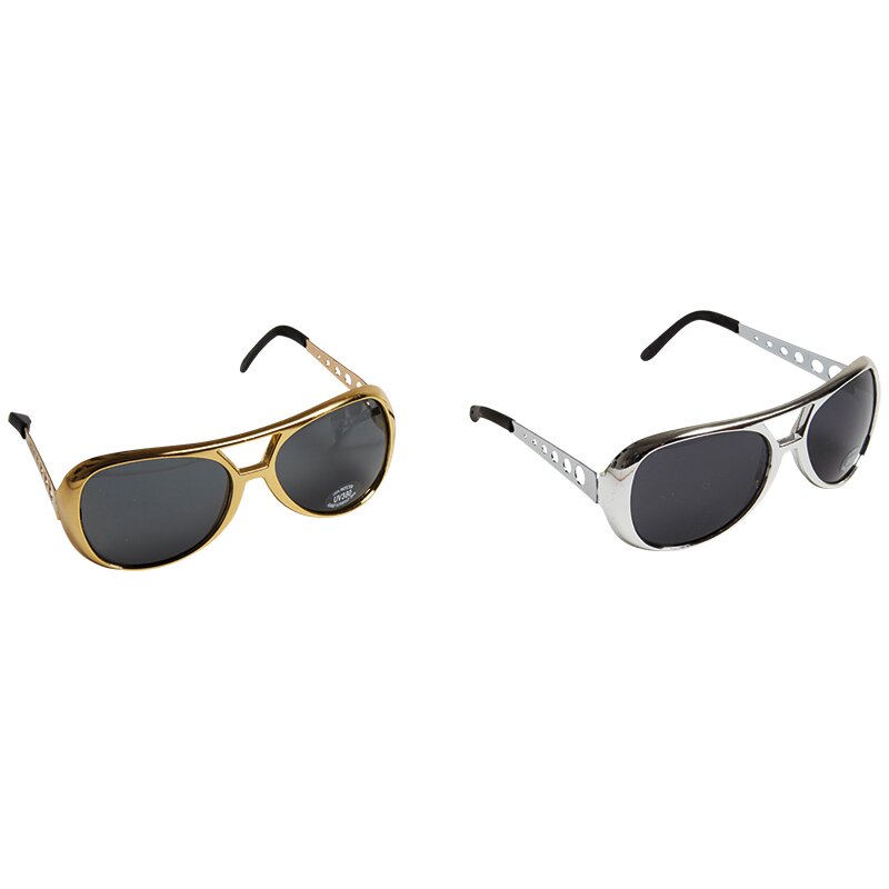 Elvisbrille silber / gold assortiert