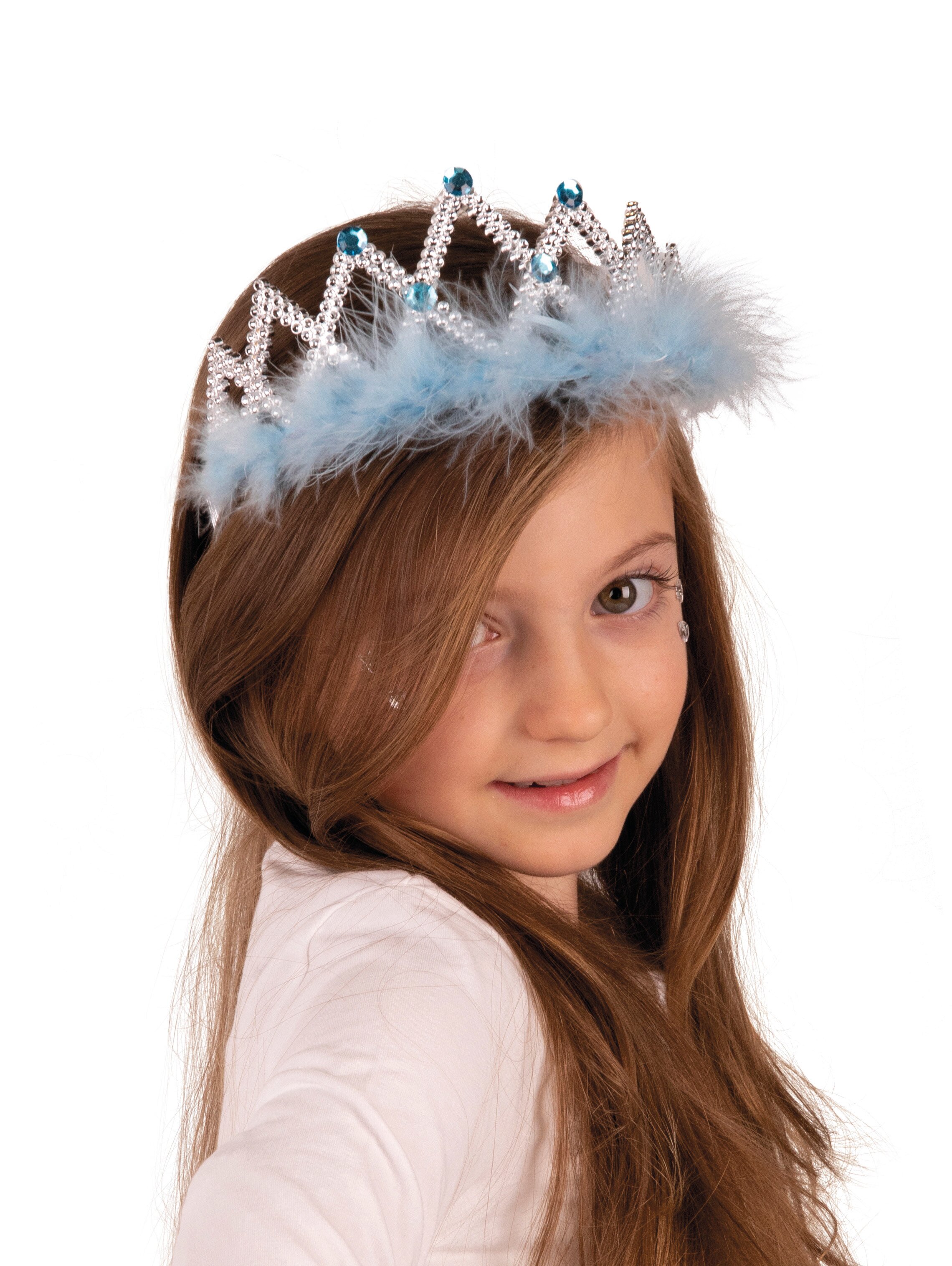 Diadem Marabu blau