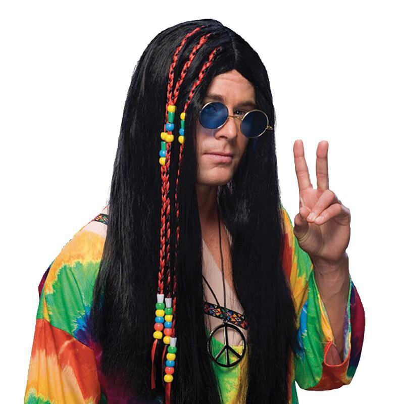 Hippie schwarz Unisex