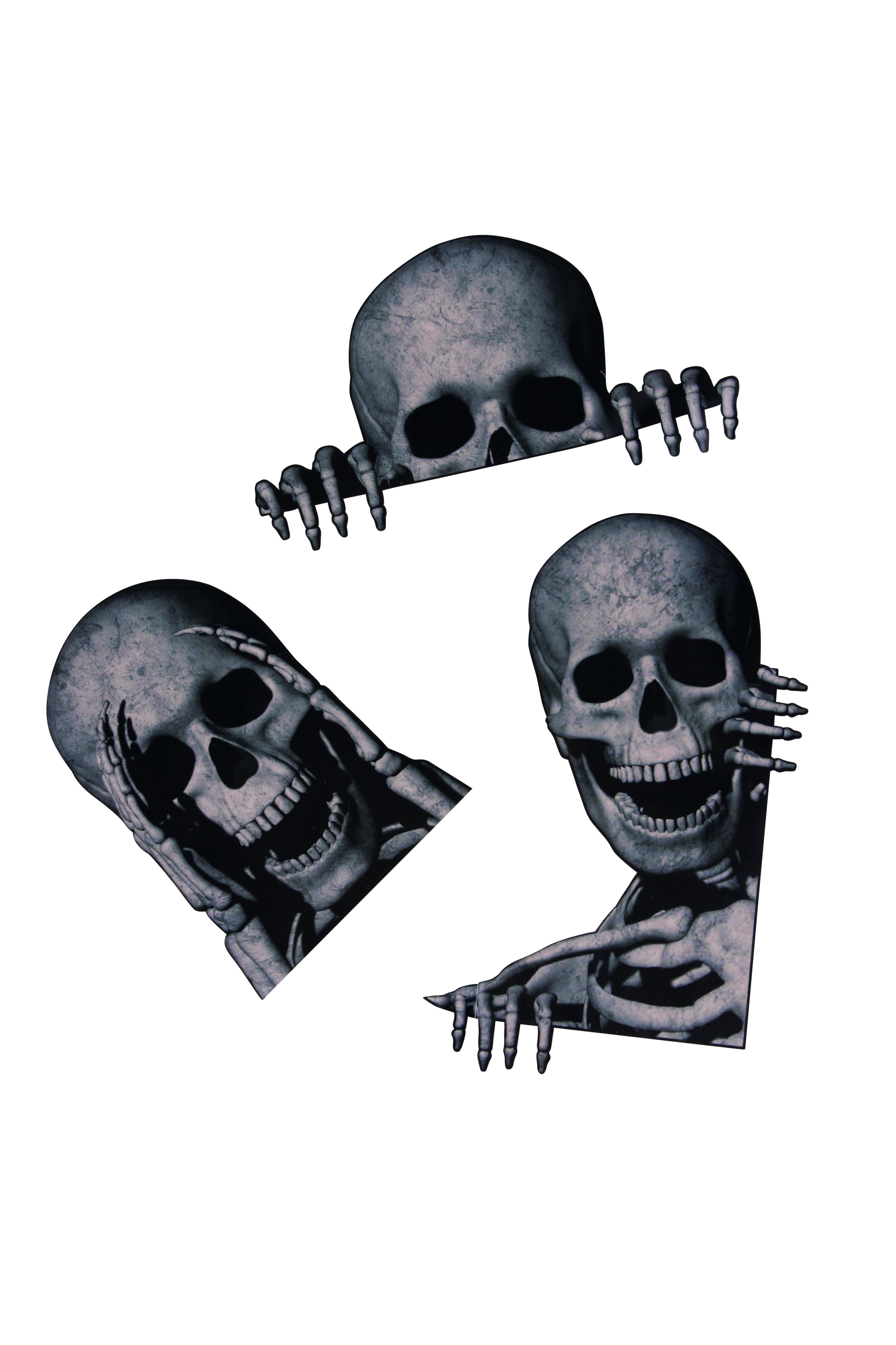 Window sticker Halloween self-adhesive 3pcs