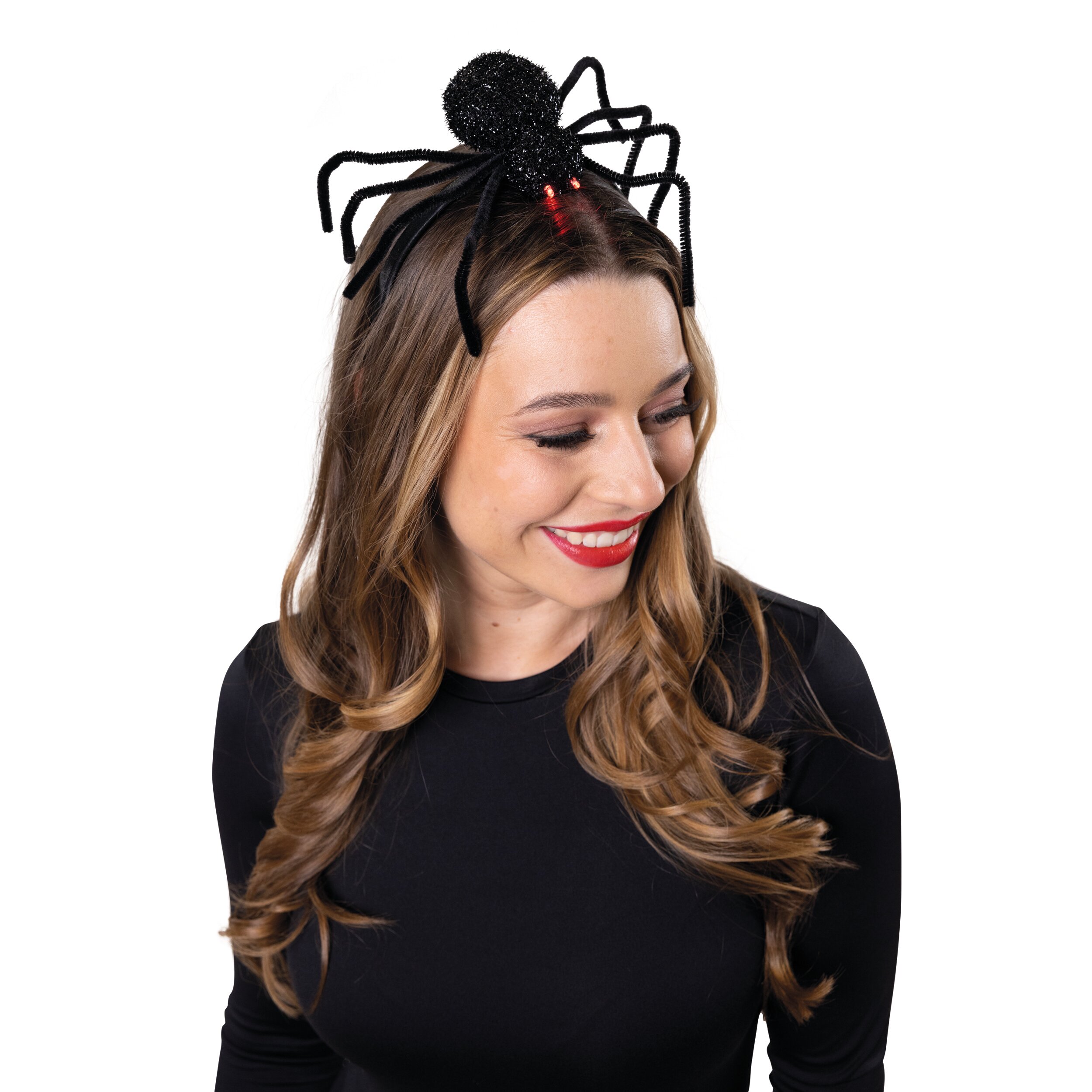 Spinne Haarreif LED inkl. Batterie