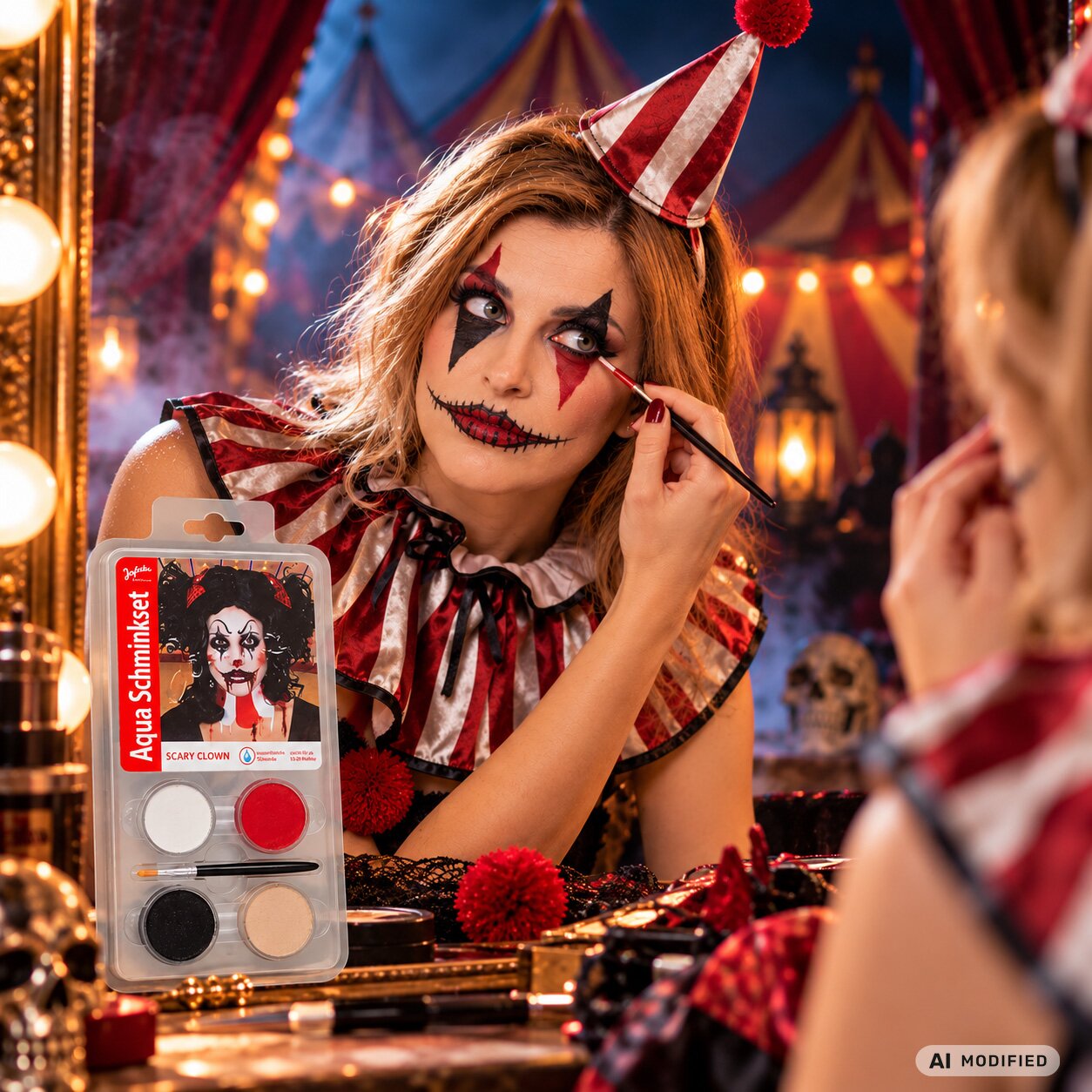Aqua Schminkset Scary Clown