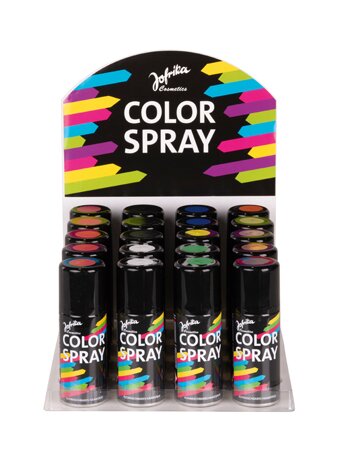 Color Spray, 20 pcs., Display