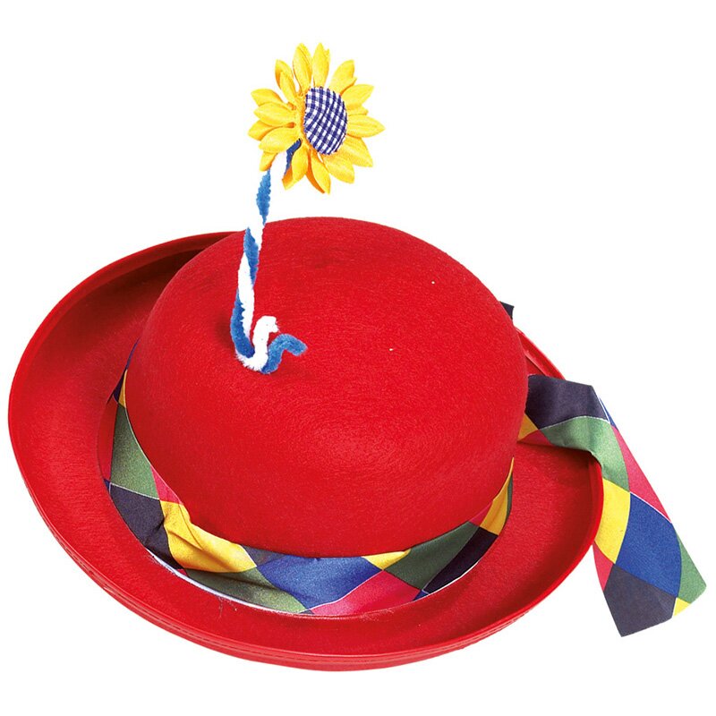 Clown Melone mit Blume