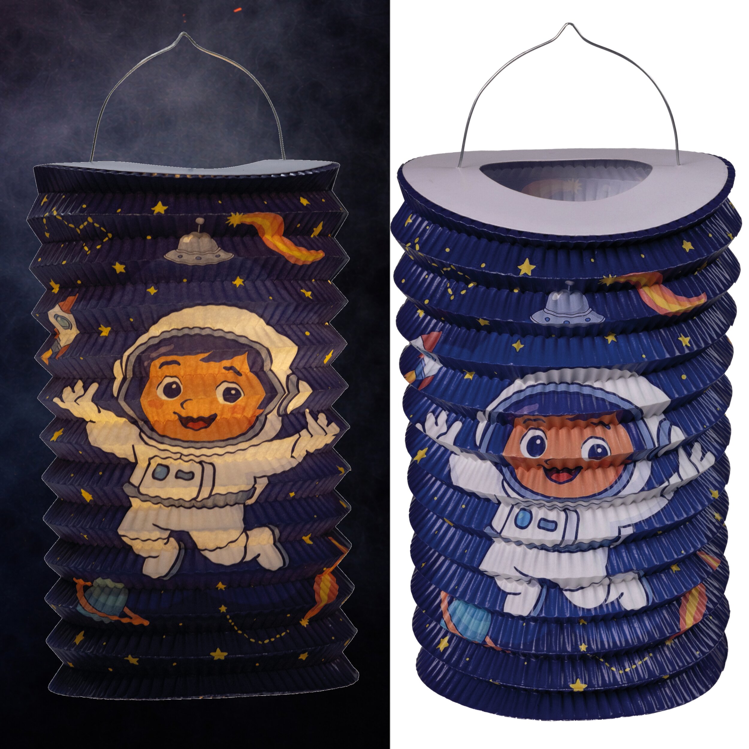 Astronaut Laterne, 28cm hoch