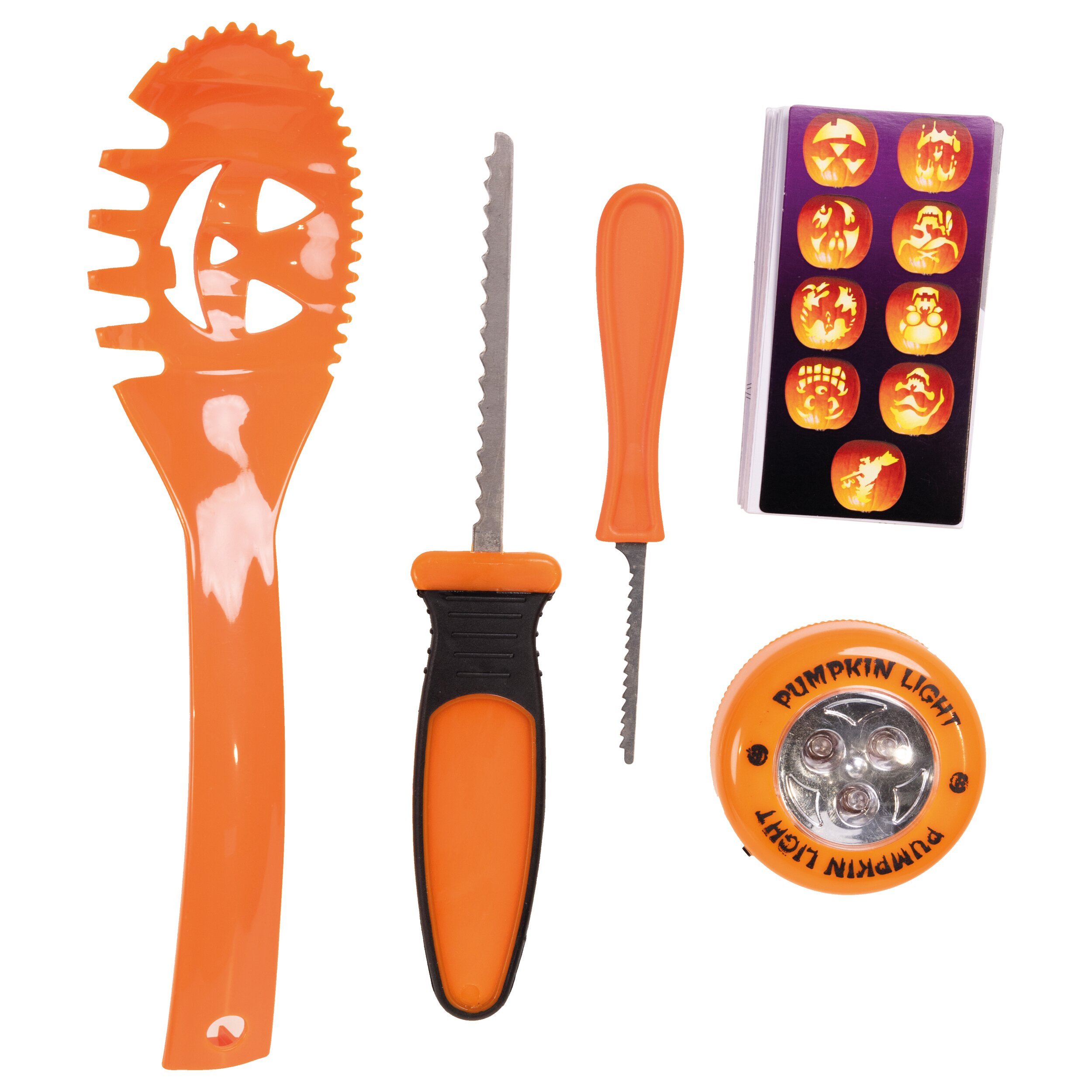 Kürbisschnitz-Set 5tlg. LED 