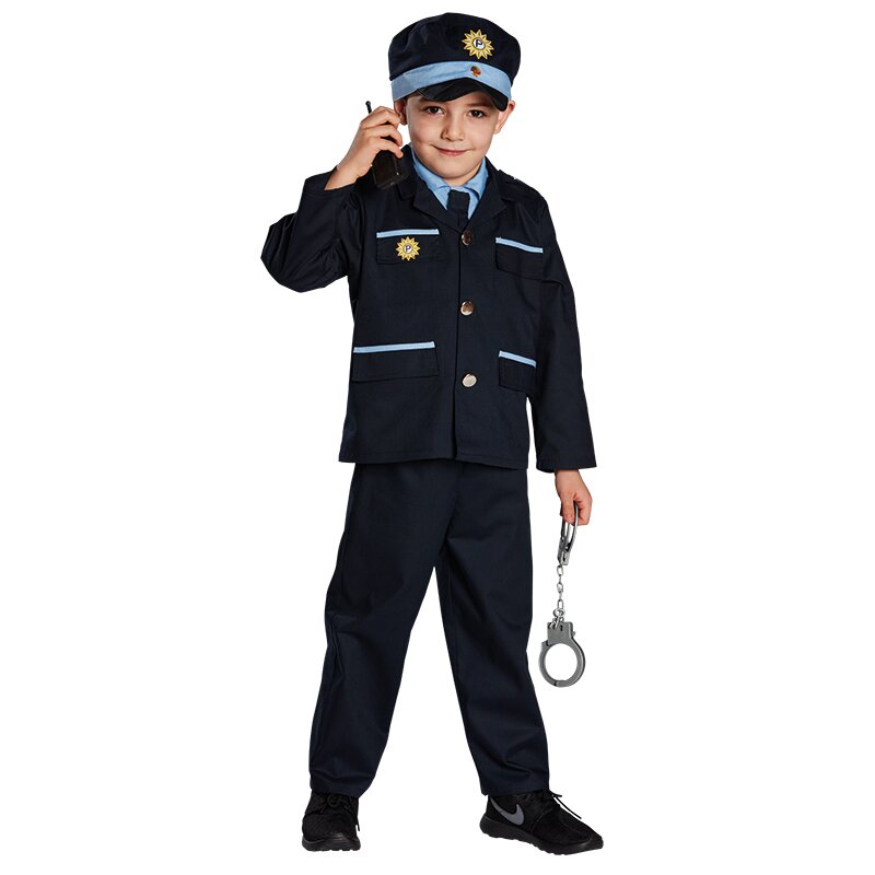 Blauer Polizist